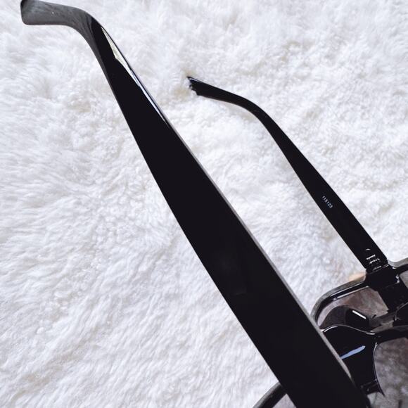 Eva Gloss Black Square-Framed Sunglasses - Picture 8 of 13